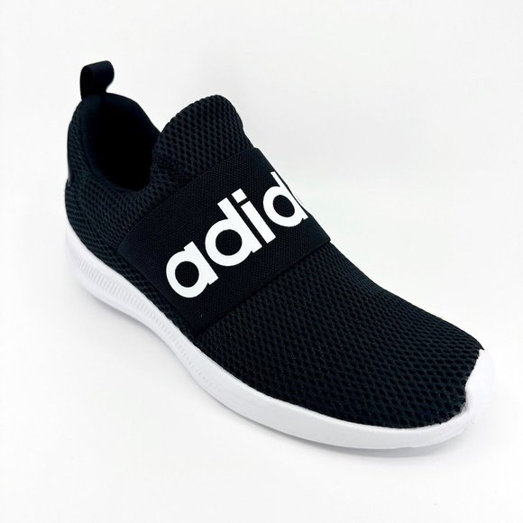 Adidas Lite Racer Adapt 4.0 Black White Mens Slip On Running Shoes H04343 - Picture 2 of 6